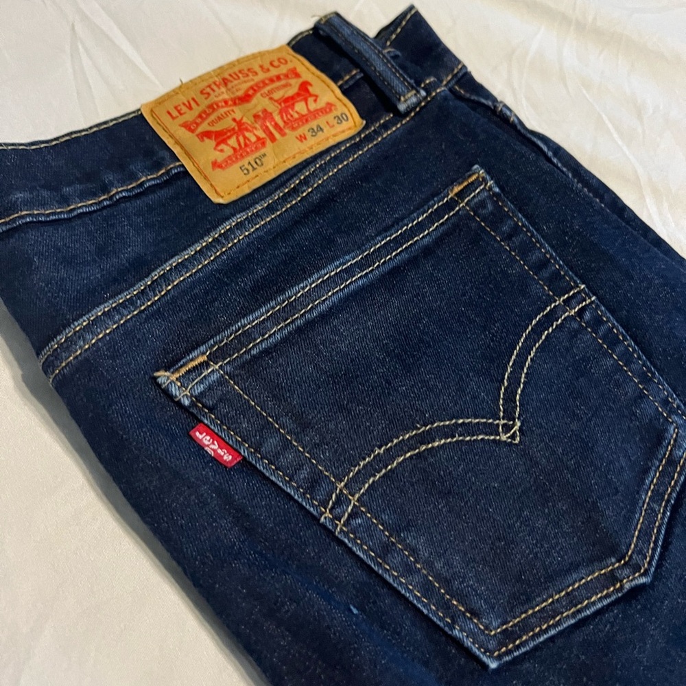Mens Levi Jeans W34 L30